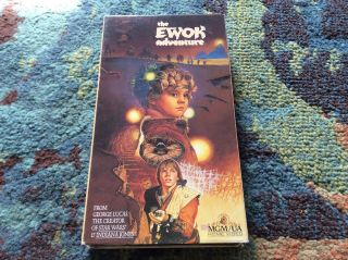 The Ewok Adventure Vhs 1990 Release Star Wars Very Good Rare Endor