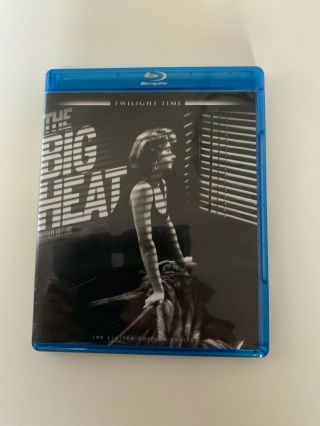 The Big Heat [blu - Ray] Rare Limited 2012 Fritz Lang Fine [long Oop] Region