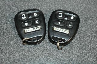 Pair Ultra Keyless Entry Start Aftermarket Remote Fcc Mkytxpt4g Red Led Rare