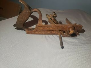 Early Type Antique Stanley No 78 Wood Plane Good Parts.