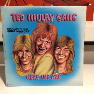 Ted Mulry Gang ‎– Here We Are Lp Rare Blue Roo Alberts Vinyl Rock Aussie 1974