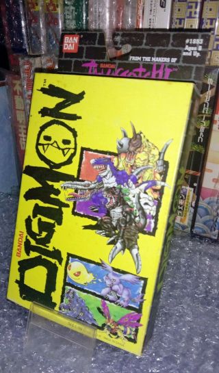 Bandai Digimon Digivice V - Pet Transparent Green Version 5 Box Set 1997 Rare Jp