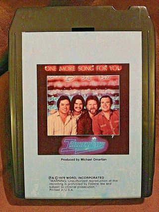 The Imperials One More Song For You 1979 Rare 8 - Track Tape Perfect Label