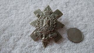 The Royal Highlanders Black Watch Antique Pin Badge