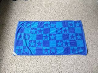 Rare Tamiya Trf Racing Pit Towel 45x24 53657 Blue Made In Japan Hard To Find