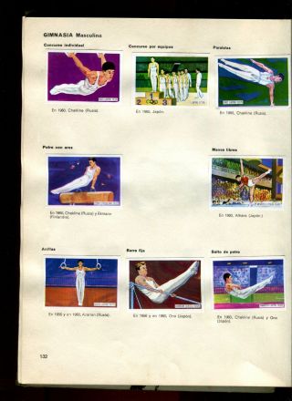 VERY RARE 1964 Nestle Los Juegos Olimpicos Album Complete Frazier Rookie, 2