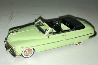 Rare 1/43 Diecast Motor City Usa 1951 Lincoln Convertible Green Mc - 34 Damage