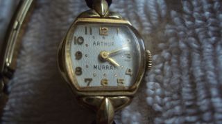 Arthur Murray Ladies Wrist Watch Wristwatch Vintage Old Dance Award? Look Please