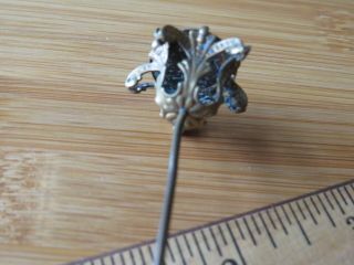 Vintage Victorian Antique Hat Pin Hatpin Long 9 3/8 Inches Long