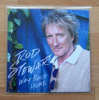Rod Stewart - Way Back Home - Rare Promo Cd Single 2015