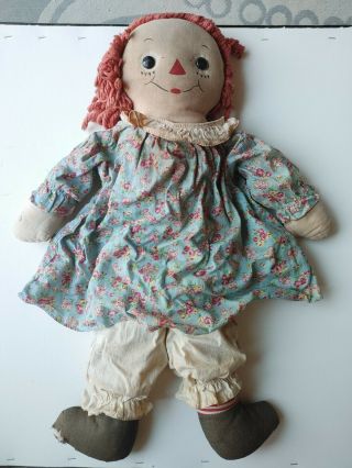 Vintage Raggedy Ann Doll - Johnny Gruelle 