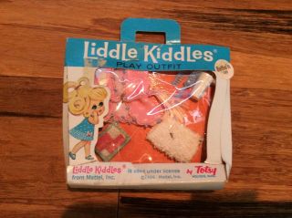 Vintage Liddle Kiddles Play Outfit Package Bathe’n By Totsy 1966