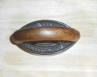 Vintage Antique A.  C.  Williams Iron Clothes Ironing Tool,  Doorstop