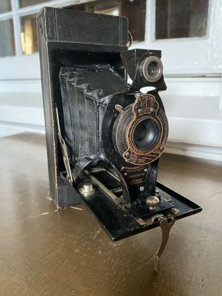 Antique Eastman Kodak No.  2 - A Folding Autographic Brownie Camera 1915 - 1923