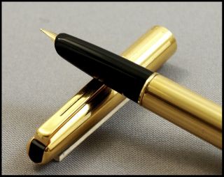 Extremly Rare Vintage Aurora 98 Gold Filled Fountain Pen - 1960s