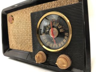 RARE Vintage 1948 GE General Electric Model 210 Tube Radio, 3