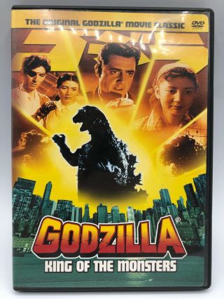 Godzilla,  King Of The Monsters (dvd,  2002) Rare 1956 Film