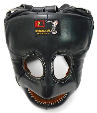 Rare Vtg Kim Pacific Corp Cobra Grappling Martial Arts Wrestling Face Mask