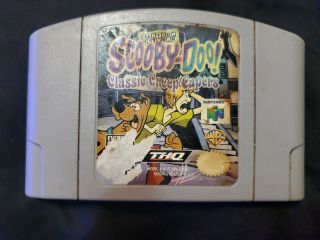 Scooby - Doo Classic Creep Capers Rare Gray Variant (nintendo 64) Authentic N64