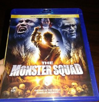 The Monster Squad (blu - Ray Disc,  2009,  20th Anniversary Edition) Oop Rare