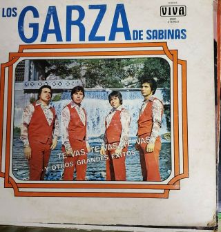 “latin,  Cuba,  Puerto Rico” “los Garza De Sabinas” “te Vas,  Te Vas Te " Rare Lp "