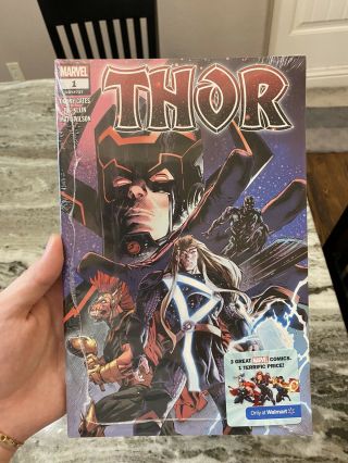 Thor 1 Walmart Exclusive Variant Donny Cates (2020) 3 Pack - Rare Nm