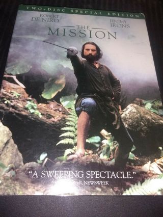 The Mission (dvd,  2003,  2 - Disc Set,  Special Edition Widescreen) Rare Oop