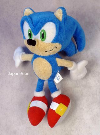 Sonic The Hedgehog 8 " San - Ei Sanei Japan Plush Rare