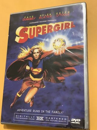 Supergirl (1984) Dvd/ Rare/ Out Of Print Anchor Bay Dvd/ - International Version