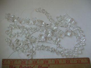 Rock Crystal Quartz Rare Cube Shape Focal Bead Jewelry Making Beads