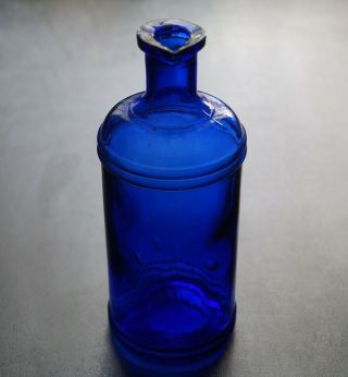 Antique Deep Cobalt Blue Master Ink With Pouring Spout
