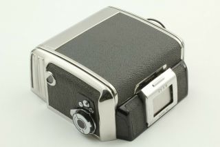 【RARE NEAR MINT】 Zenza Bronica 6x4.  5 Film Back Holder Silver for S2 From JAPAN 2
