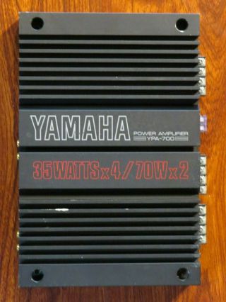 Old School Yamaha Ypa - 700 4 Channel Amplifier,  Rare,  Japan Made,  Vintage,  No Box