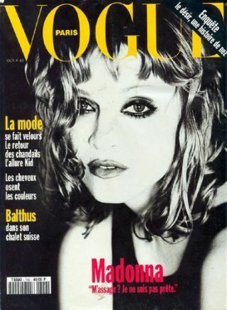 Madonna Rare French France Mag Vogue Paris Cover 1993