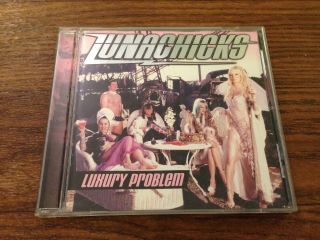 Lunachicks - Luxury Problem Cd Oop Rare 1999 Go - Kart Records Punk Nyc Nofx Kogan