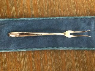 Madeira By Towle Sterling Silver Vintage Pickle Or Olive Fork 5 7/8 "