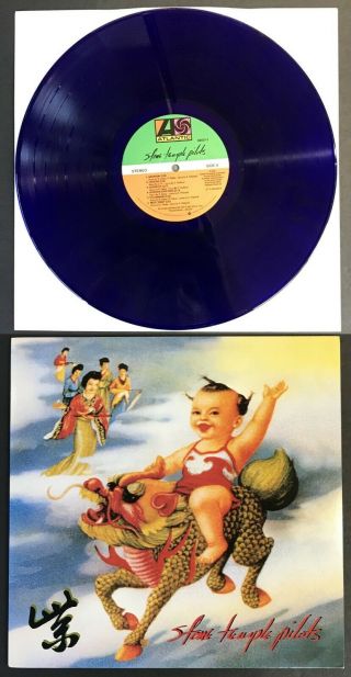 Stone Temple Pilots Purple Colored Vinyl 1994 First Pressing Rare Stp Weiland