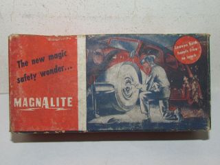 Antique Magnalite Cigarette Lighter Auxiliary Car Truck Trouble Light Rat Rod