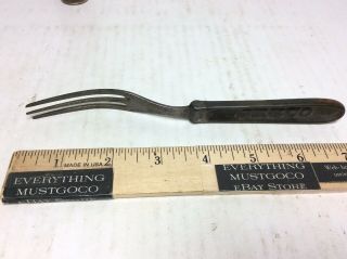 Very Rare Jr & Co Civil War Era Antique Steel Three Prong Fork 1800 