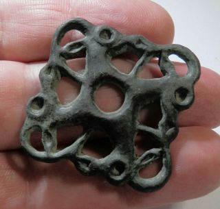Extremely Rare Early Anglo - Norse Viking Amulet - Jellings Style Iii Type E