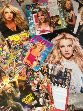 Britney Spears Clipping Pack Rare 2000 - 2008