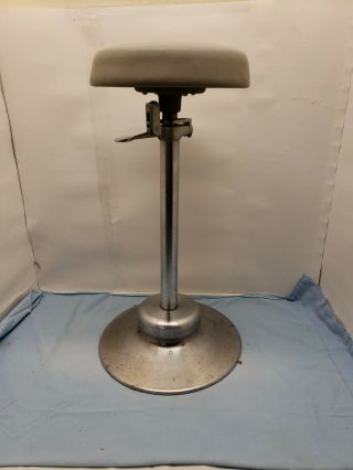 Rare Vintage Weber Rest - Relief Stool - Industrial Medical,  Dental,  Drafting Seat