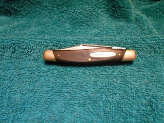 Vintage Buck 301 Made In Usa 3 Blade Rare Pocket Knife Made Before 1972