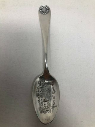 Frank Smith Sterling Silver Souvenir Spoon Home Of Knox Montpelier