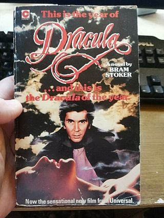 Dracula 1979 Very Rare Coronet Film Tie In Cover Edition Frank Langella