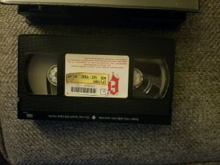 Epitaph VHS Horror Cut Box 1987 Ultra Rare Campy 80 ' s Slasher 3