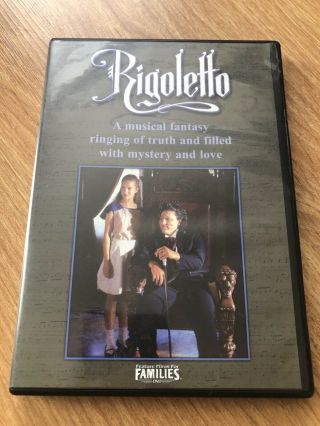 Rigoletto (dvd,  2004) Region 1 Feature Films For Families Oop Rare