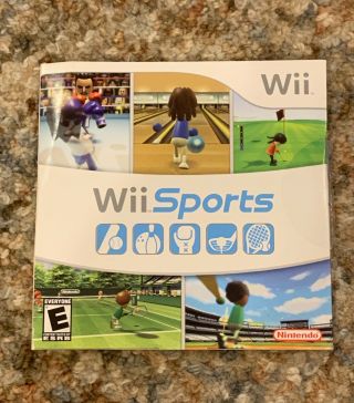 Very Rare First Edition Wii Sports Nintendo Wii Game
