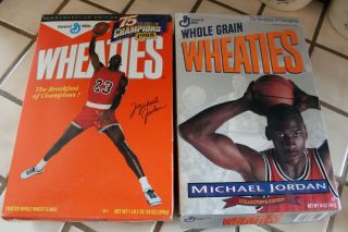 Rare Michael Jordan Wheaties Box 75 Years Of Champions Collectors Dream