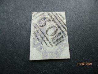 Tasmania Stamps: Chalon Imperf Numeral - Rare - (i440)